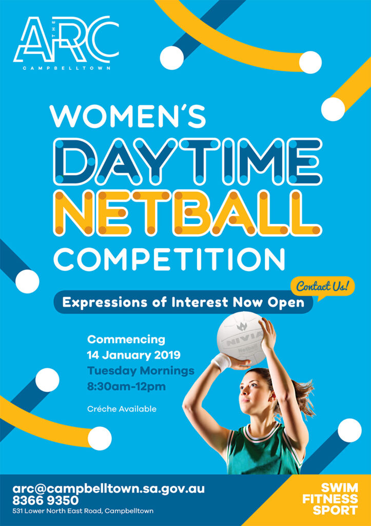 The ARC Netball Competition Poster