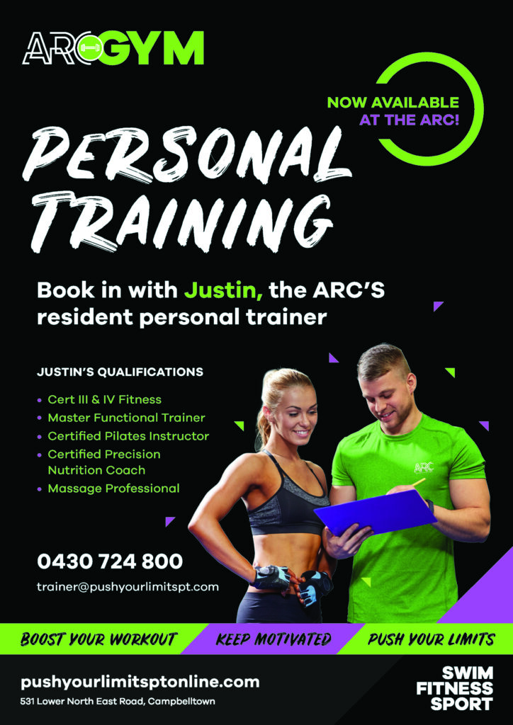 The ARC Personal Training Campaign Poster
