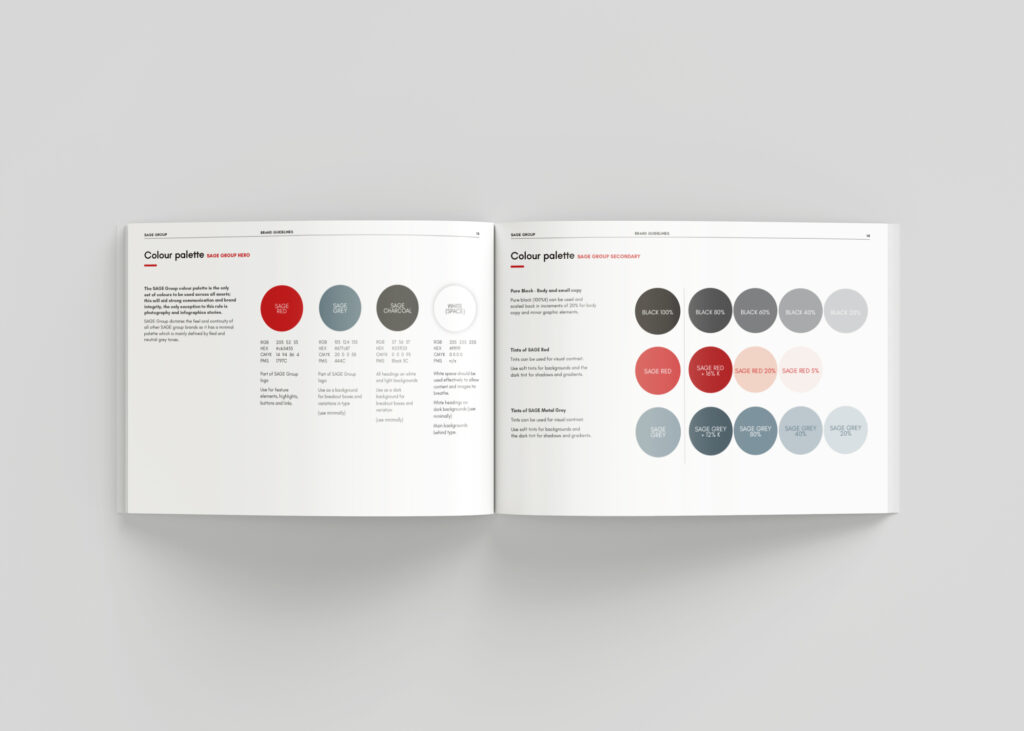 Brand Guidelines for SAGE Group