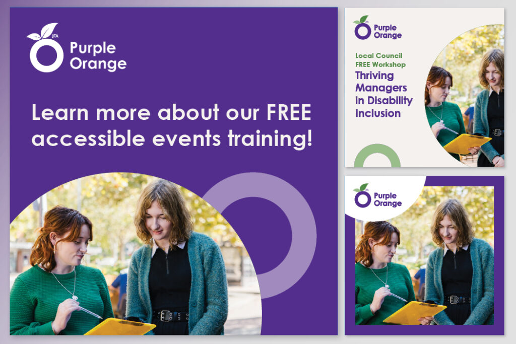 JFA Purple Orange Social Media Banners