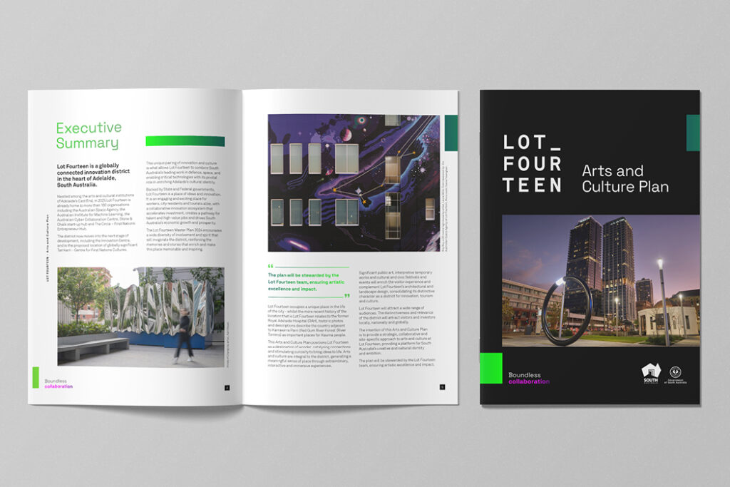 Lot Fourteen Arts and Culture Plan