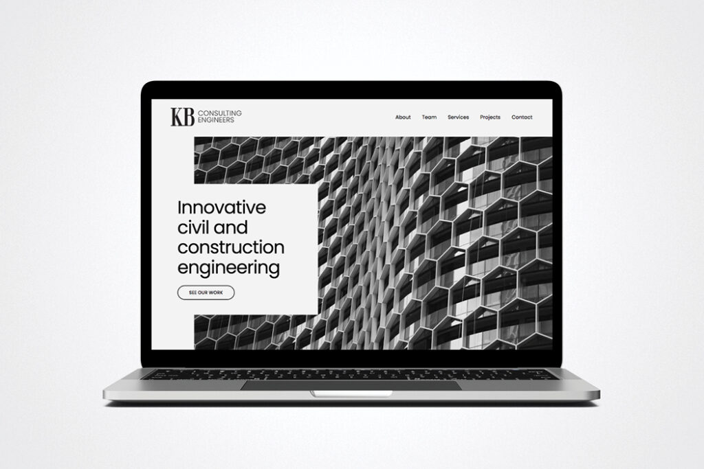 KB Consulting Engineers Website Design