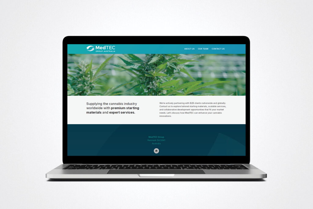 MedTEC Group Australia Website Design