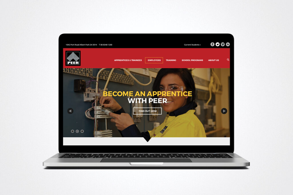 PEER Website Design