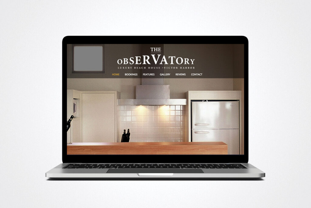 The Observatory Website Design