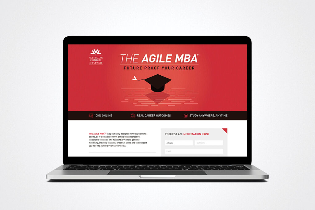 AIB The Agile MBA Website Proposal
