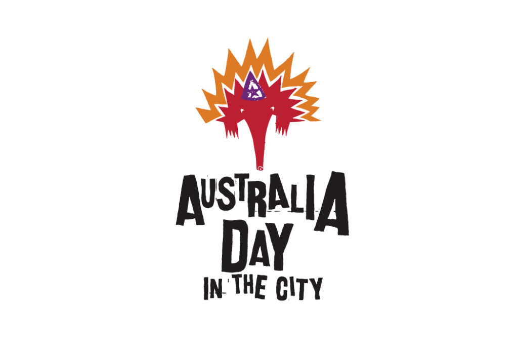 Australia Day In The City Logo