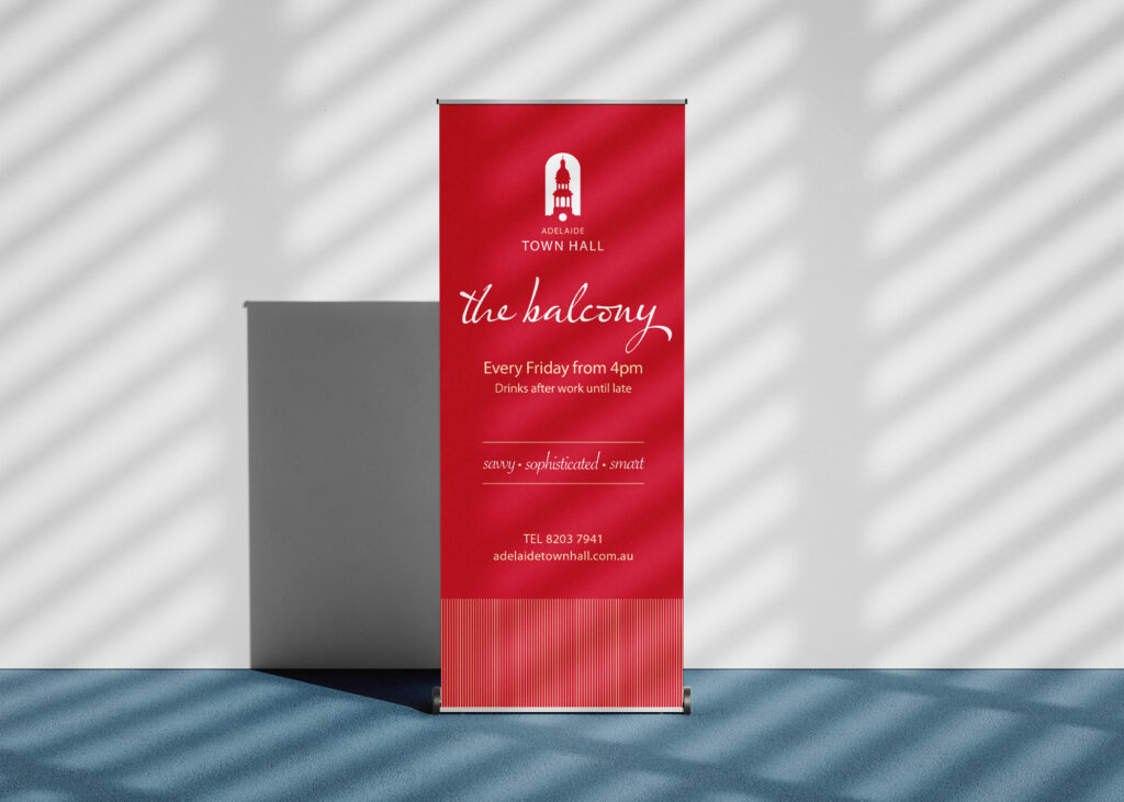 Adelaide Town Hall Pullup Banner